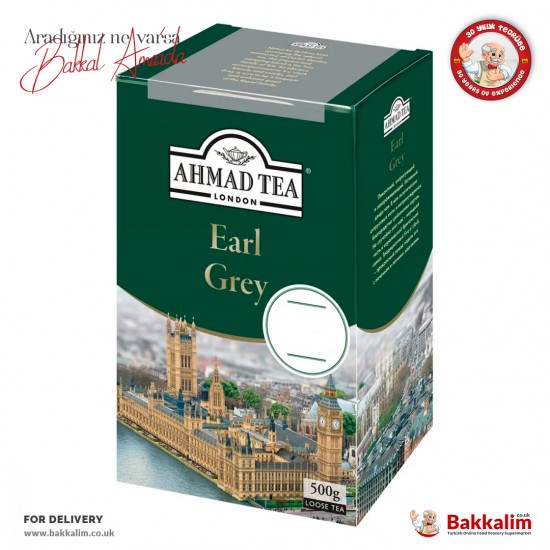 Ahmad Tea Bergamot Aromalı Çay 500 Gr - 054881008617 - BAKKALIM UK