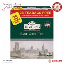 Ahmad Tea 128 Pcs Earl Grey Tagged Teabags