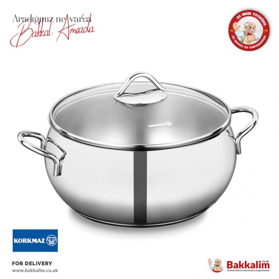 Korkmaz Tombik 24x12 cm Cooking Pot A1075 - 0869160701075 - BAKKALIM UK