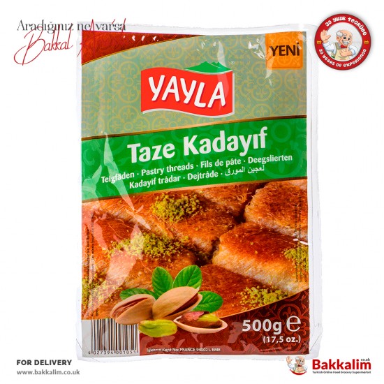 Yayla Pastry Threads 500 G - 4027394001051 - BAKKALIM UK