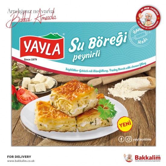 Yayla Pastry Borek With Cheese Filling 700 G - 4027394001730 - BAKKALIM UK