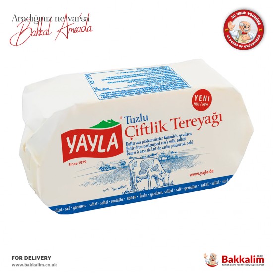 Yayla Farm Butter Salted 250 G - 4027394002508 - BAKKALIM UK