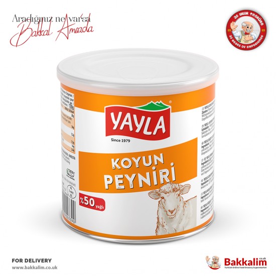 Yayla Koyun Peyniri %50 Yağlı N400 Gr - 4027394003390 - BAKKALIM UK