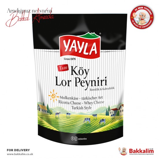 Yayla Taze Köy Lor Peyniri 350 Gr - 4027394003963 - BAKKALIM UK