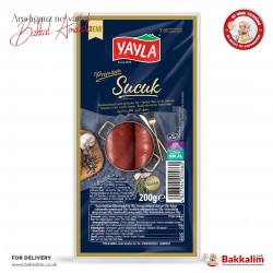 Yayla Premium Turkish Style Sucuk Finger Garlic Sausage 200 G