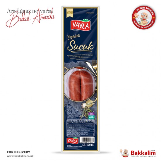 Yayla Premium Turkish Style Sucuk Finger Garlic Sausage 500 G - 4027394005677 - BAKKALIM UK