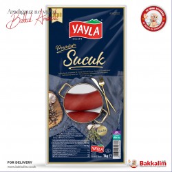 Yayla Premium Turkish Style Sucuk Kangal Garlic Sausage 1000 G 