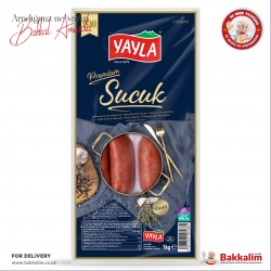 Yayla Premium Turkish Style Sucuk Finger Garlic Sausage 1000 G 