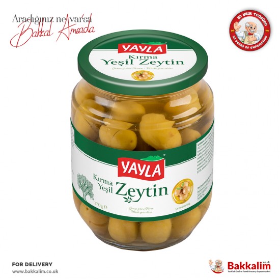 Yayla Broken Green Olives 370 G - 4027394009262 - BAKKALIM UK