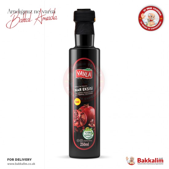 Yayla %100 Nar Ekşisi 250 ml - 4027394010213 - BAKKALIM UK