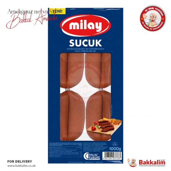 Milay Finger Garlic Sausage Sucuk 1000 G - 4027394037333 - BAKKALIM UK