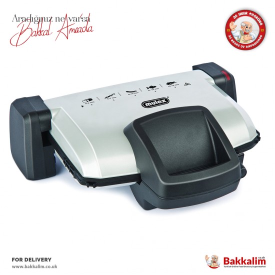 Mulex Grill and Toast Maker Machine MX-025 - 4032955320274 - BAKKALIM UK