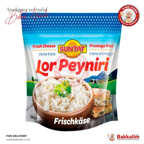 Suntat Taze Lor Peynir 500 Gr - 4040328078240 - BAKKALIM UK