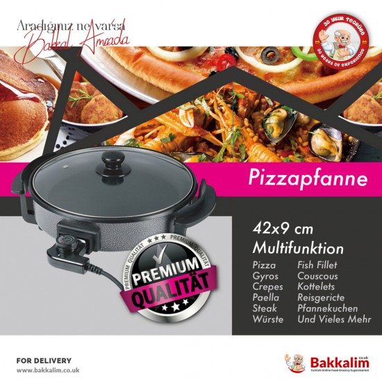 Kaya Mutfak 42x9 cm Pizza Pan Multi Functional EPP-40 - 4251094270756 - BAKKALIM UK