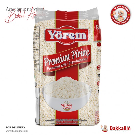 Yörem Premium Pirinç 5000 G - 4251871701480 - BAKKALIM UK