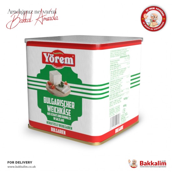 Yorem Bulgarian type Soft Cheese from Sheep's and Cow Milk N800 G - 4260193510793 - BAKKALIM UK