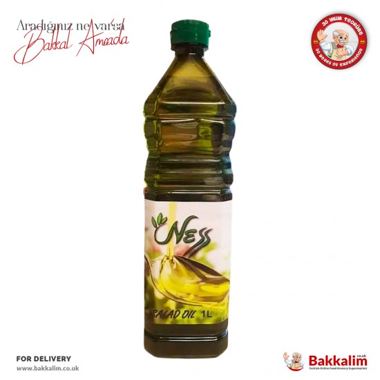 Ness Salad Oil 1000 ml - 5003884105736 - BAKKALIM UK