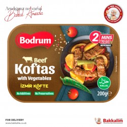 Bodrum İzmir Beef Koftas With Vegetables 200 G