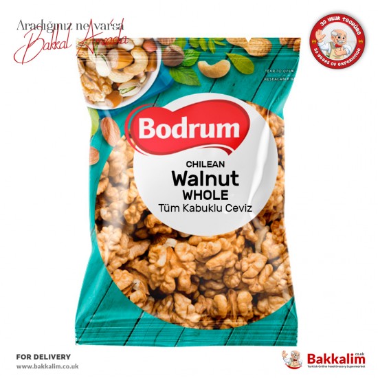 Bodrum Walnut Whole Chilean 350 G - 5056550713582 - BAKKALIM UK