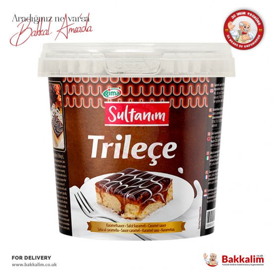 Sultanim Caramel Sauce Trilece 700 G - 5056550714817 - BAKKALIM UK