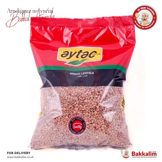 Aytac Green Lentils 4000 G - 5060574026320 - BAKKALIM UK