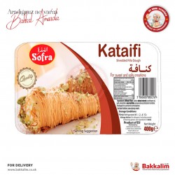 Sofra Kataifi Pastry Threads Shredded Fillo Dough 400 G