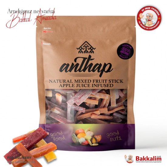 Anthap Doğal Karışık Meyve Çubukları 150 Gr - 5061016830871 - BAKKALIM UK