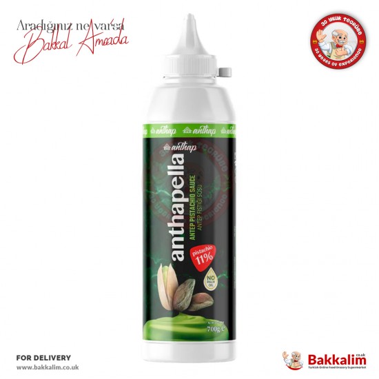 Anthap Anthapella Antep Pistachio Sauce %11 Pistachio 700 G - 5061016831441 - BAKKALIM UK