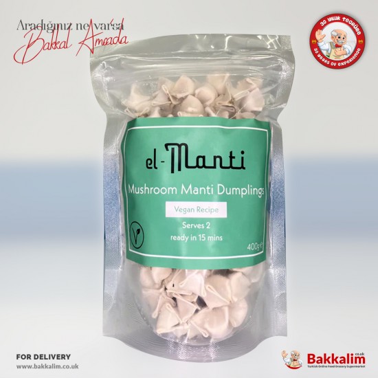 El-Manti 400 G Turkish Ravioli With Mushroom - 5070000509426 - BAKKALIM UK