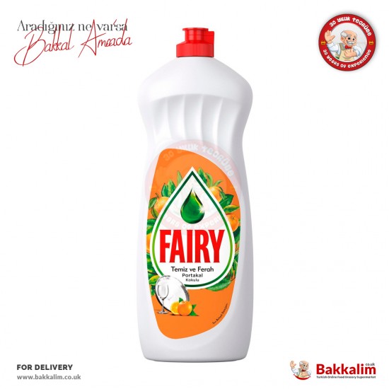 Fairy Orange Scented Liquid Dishwashing Detergent 650 ml - 5413149798915 - BAKKALIM UK