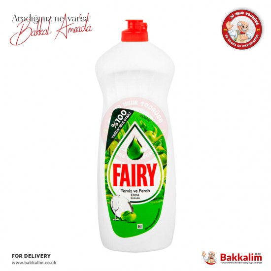 Fairy Apple Scented Liquid Dishwashing Detergent 650 ml - 5413149799035 - BAKKALIM UK