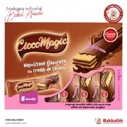 Grande Dolceria Cioco Magic Kakao Kremalı Çikolatalı Gofret 5 Adet