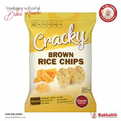 Grande Dolceria Cracky Brown Rice Chips with Cheese 60 G