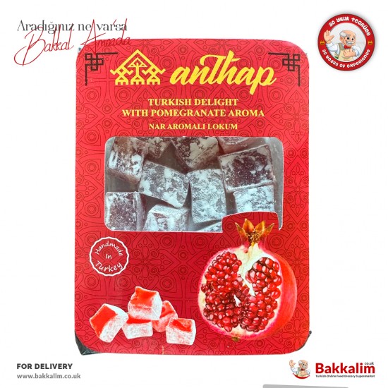 Anthap Turkish Delight with Pomegranate 150 G - 7449174681685 - BAKKALIM UK