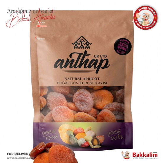 Anthap Natural Sun-Dried Apricot 1000 G - 7449174681692 - BAKKALIM UK