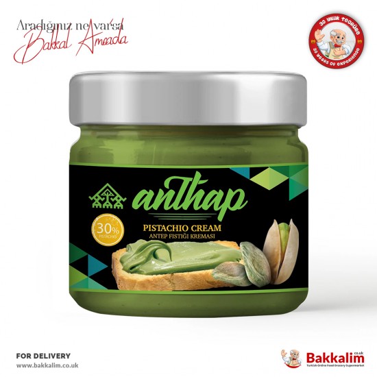 Anthap Pistachio Cream %30 200 G - 7449174682057 - BAKKALIM UK