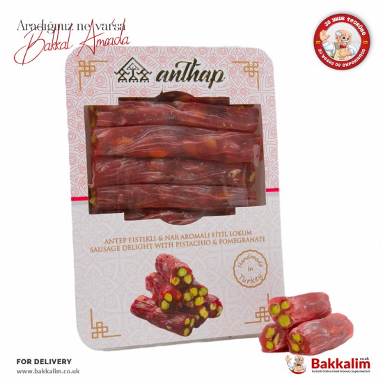 Anthap Sausage Delight With Pistachio And Pomegranate 300 G - 7449174682149 - BAKKALIM UK
