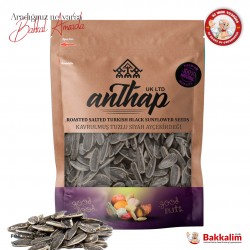 Anthap Black Sunflower Seeds Roasted And Salted 500 G