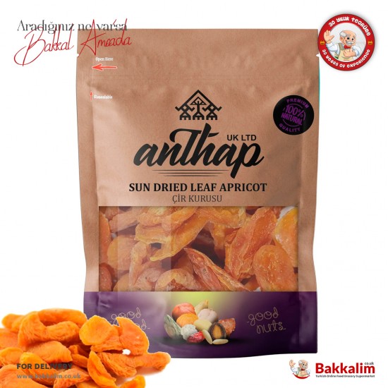 Anthap Sun-Dried Leaf Apricot 500 G - 7449174682439 - BAKKALIM UK