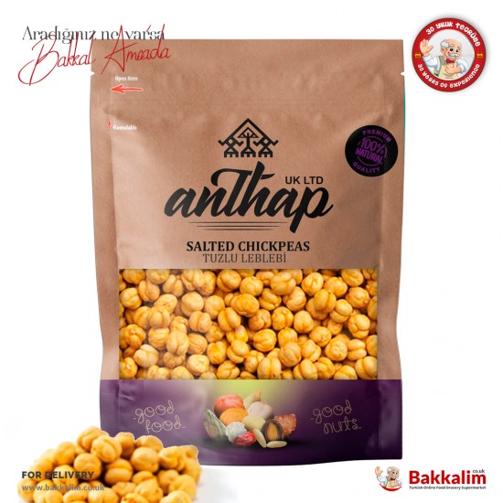 Anthap Chickpeas Roasted and Salted 1000 G - 7449174682866 - BAKKALIM UK