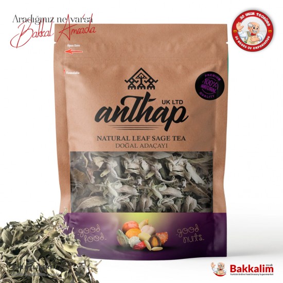 Anthap Natural Loose Sage Tea 50 G - 7449174682989 - BAKKALIM UK