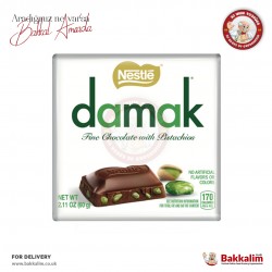 Nestle Damak Parçalanmış Antep Fıstıklı Kare Çikolata 60 Gr
