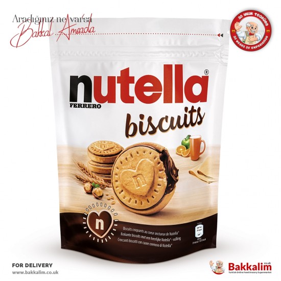 Nutella Ferrero Biscuits 304 G - 8000500310427 - BAKKALIM UK