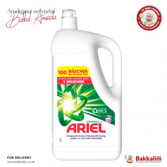 Ariel Liquid Laundry Detergent 5000 ml 100 Washes - 8006540840634 - BAKKALIM UK