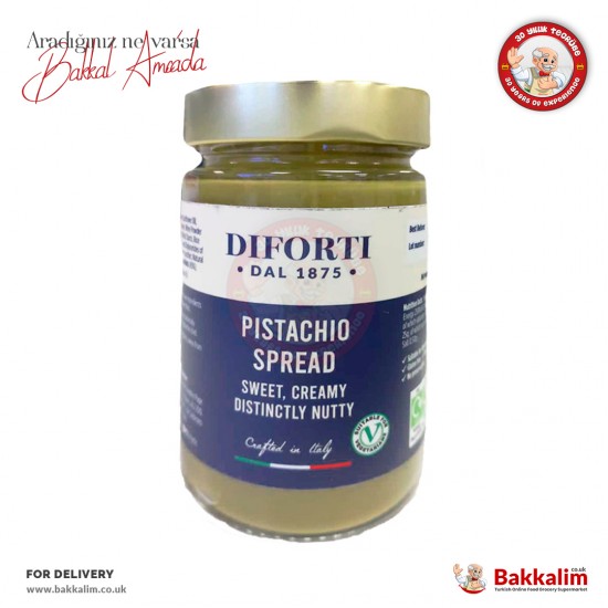 Diforti Pistachio Spread 190 G - 8052789119376 - BAKKALIM UK