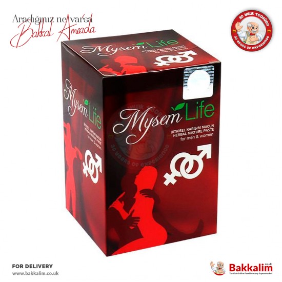 Mysem Life Sultan Macunu Cinsel Güç için Erkekler ve Kadınlar için 230 Gr - 8680361420062 - BAKKALIM UK