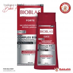 Bioblas Forte Complex B19 Shampoo For Anti Hair Loss And 360 Ml