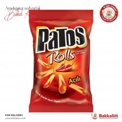 Patos Rolls Tortilla Chips With Hot Pepper Flavour 167 G