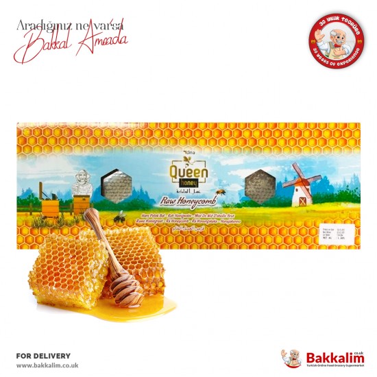 Queen Raw Cita Honeycomb 1600 G - 1900 G - 8680789521822 - BAKKALIM UK