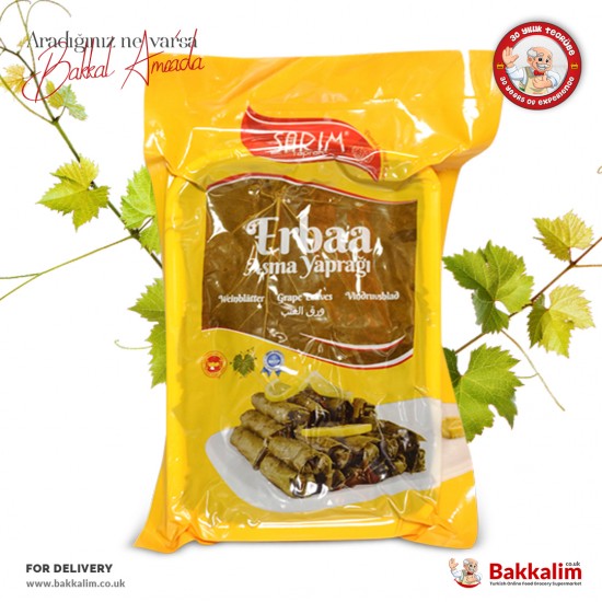 Sarim Tokat Erbag Grape Leaves 400 G - 8681657099061 - BAKKALIM UK